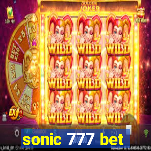 sonic 777 bet